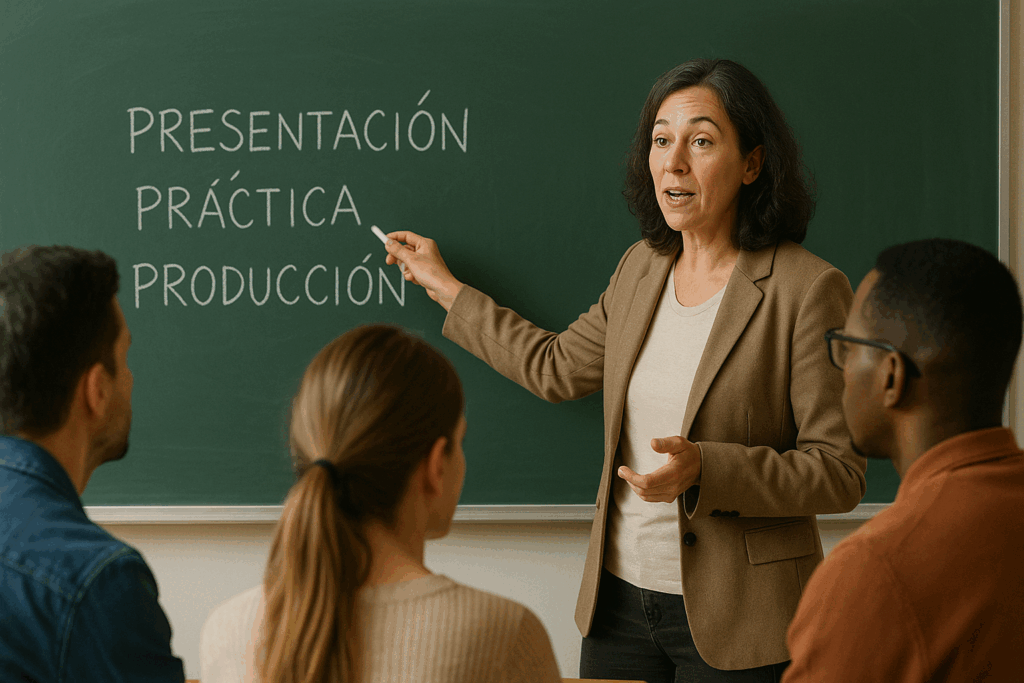 El modelo PPP presentación, práctica, producción - Didáctica de ELE