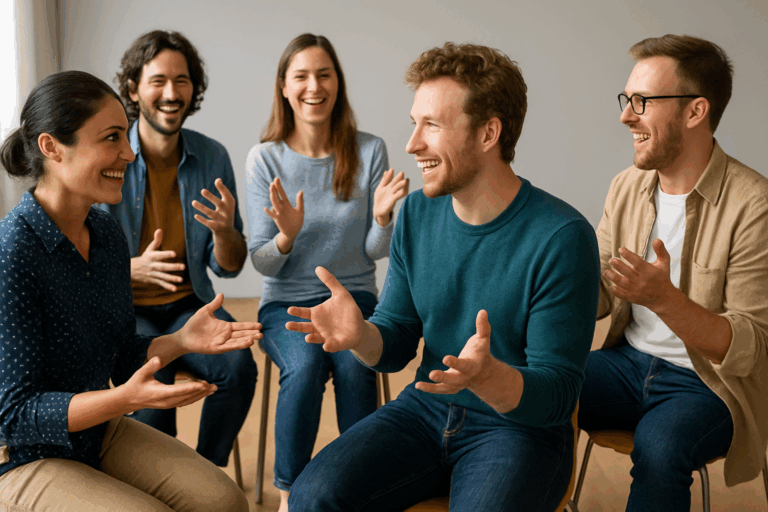 TPRS aula sin escritorios