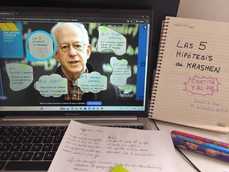 Las 5 hipótesis de Krashen - Didáctica de ELE